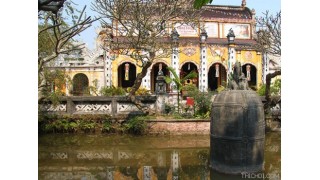 Chùa Cổ Lễ du khách có thể ngắm được cảnh đẹp của toàn vùng Nam Định